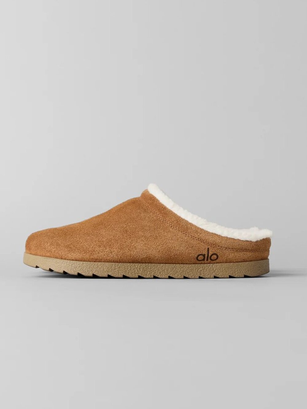 Alo Recovery Slipper Saddle/Ivory